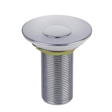 Imagem de Válvula 1603 p/Lavatório c/Tampa Pequena Click Up em Zamac VP1021 Linha Acabamentos - Ducon Metais