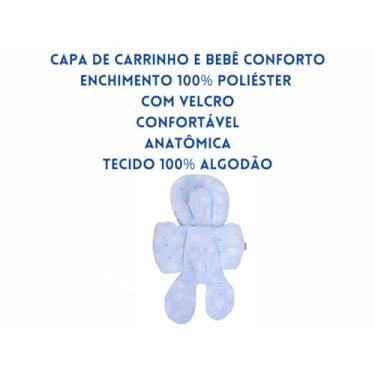 Imagem de Capa Anatomica Menino Para Carrinho ou Bebe Conforto Azul