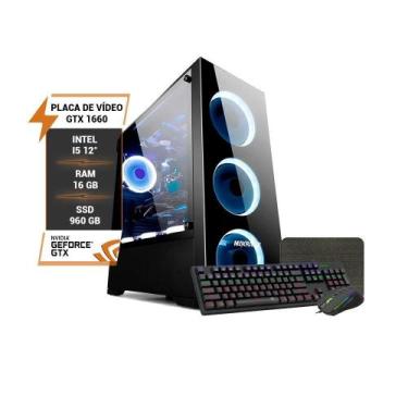 Imagem de Pc Gamer I5 12º 16Gb Ssd 960 Gtx 1660 - Wjinfo