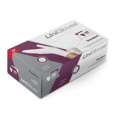 Imagem de Luva para procedimento não cirúrgico UniGloves - Tamanho EP - Descarpa