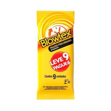Imagem de Preservativo Blowtex Prazer Prolongado Ef. Retardante 9 Un.