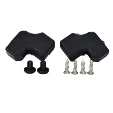 Imagem de Bucha de borracha superior da porta traseira atualizada LH & RH Buchas de almofada de borracha superior da porta traseira compatíveis com F-250 F-350 F-450 F-550 substitui HC3Z-99439A00-A