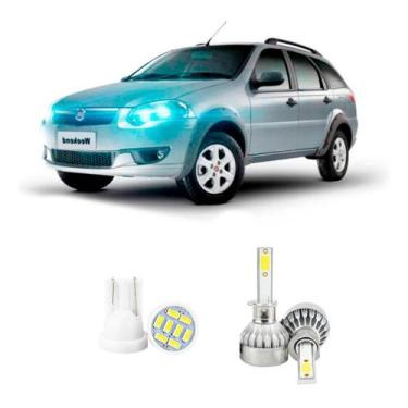 Imagem de Lampada Led Farol Baixo Fiat Palio Adventure 2013-15 20000lm - V10, Br