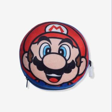 Imagem de Máscara De Dormir Com Almofada Super Mario