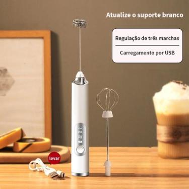Imagem de Misturador Batedor Mixer Elétrico Para Claras de Ovos Leite Café Utens