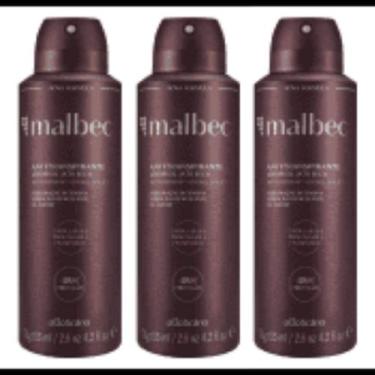 Imagem de Combo Desodorante Antitranspirante Aerosol Malbec, 75g/125ml - O Botic