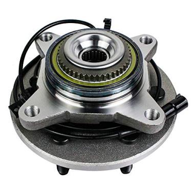 Imagem de Autoround Conjunto de cubo e rolamento da roda dianteira 515043 adequado para Ford Expedition/Lincoln Navigator 4x4 4WD 2003-2006 6 terminais com ABS