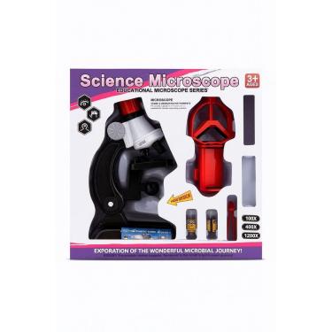 Imagem de Microscópio Infantil Educativo com Acessórios – Ampliação até 1200x