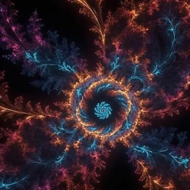 Imagem de Quadro Decorativo com Estampa Curve Wavy Round Andspherical Lines Forms 30 x 30 Papel 2 unidades