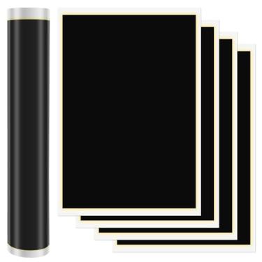 Imagem de KHZSPP 5 peças de papel de marcação de gravação a laser, papel de foco de teste de gravação de 39 x 27 cm, papel de marcação a laser para corte e gravação a laser de vidro de cerâmica