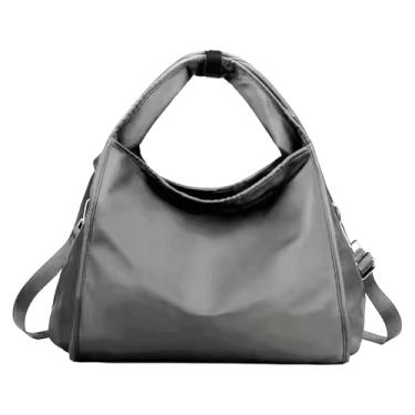 Imagem de Bolsa Feminina Sacola De Mão Moda Trabalho Passeio Faculdade Moderna Versatil (CINZA CHUMBO)