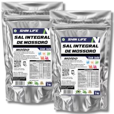 Imagem de Sal Marinho Integral Mossoró Sem Iodo Moído 2kg