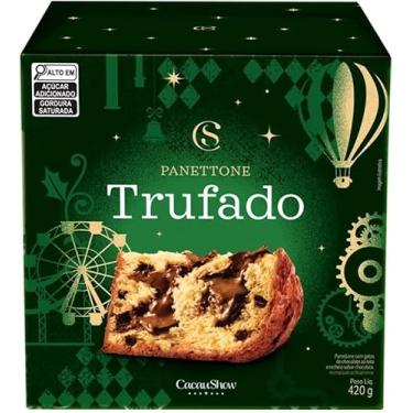 Imagem de Panetone Cacau Show de Chocolate ao Leite, TRUFADO, 420g