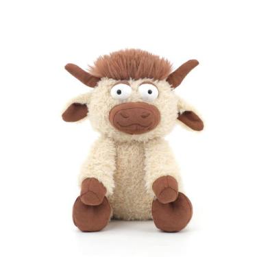 Imagem de Bicho de pelúcia RECUR Highland Cow, brinquedo macio de 25 cm