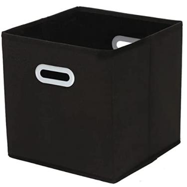 Imagem de Aqur2020 Fácil de Montar, Cubos de Armazenamento Dobráveis ​​Com Alça Dupla, Caixa Organizadora de Cubos Com Tecido para Brinquedos, Roupas, Banheiro, Design Macio e Minimalista
