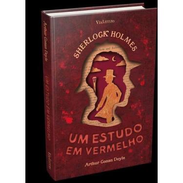 Imagem de Um Estudo Em Vermelho  Capa Dura - VIA LEITURA, Sortido