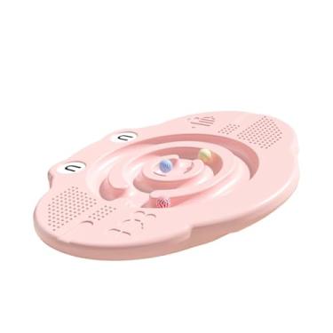 Imagem de harayaa Prancha de Equilíbrio Infantil com Bola de Equilíbrio - Brinquedo Sensorial para Meninos e Meninas a partir de 3 Anos - Ideal para Parques e Casas, Rosa
