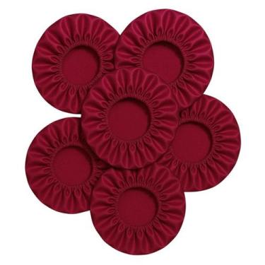 Imagem de Kit 5 Toucas de Cetim Antifrizz para Dormir Hidratar Cabelo Proteger E