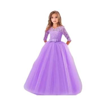 Imagem de Vestido De Festa Para Meninas Princesas, Vestido De Natal, Aniversário