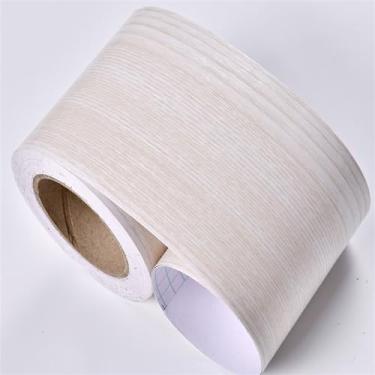 Imagem de GQQGSHOP Faixa autoadesiva de borda de parede de 5 metros à prova d'água, decoração de borda de parede, painéis de parede de PVC, borda de teto, moldura de porta, linha de cintura, decoração de