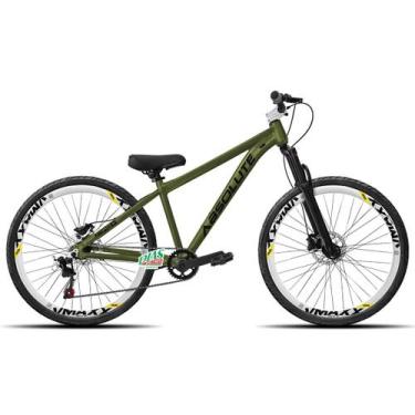 Imagem de Bicicleta Aro 26 Absolute Nero 5 Tamanho 15 1V, Oliva, Vmaxx branco, P