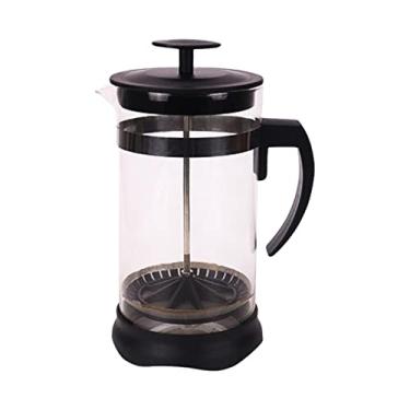 Imagem de Cafeteira French Press com Copo de Vidro Alta Densidade para Casa Escritório Chá Maker