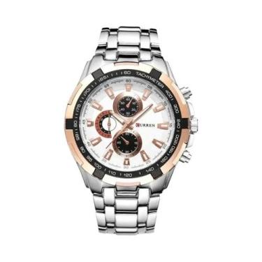 Imagem de Relógio Masculino À Prova D'Água Esportivo Militar Quartz CURREN 8023 