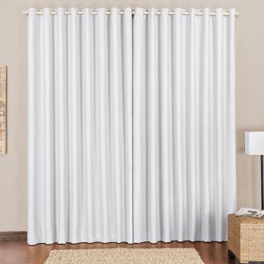 Imagem de Cortina Blackout Corta Luz 4,00 X 2,80m Branco