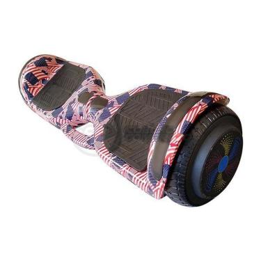 Imagem de Esporte Skate Elétrico Adesivo America - Usa