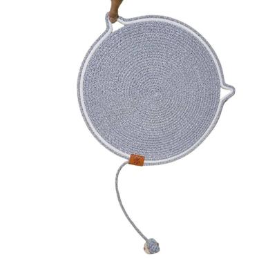 Imagem de Arranhador Tapete Cama Gato Pet Animais Brinquedo Rasqueavel Anti Ansiedade Confortavel Casa Petshop Decoracao