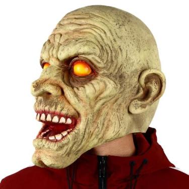 Imagem de Máscara de fantasia de cosplay de Halloween Witch Headge Latex para ad