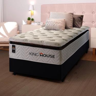 Imagem de Cama Box Molas Ensacadas New York Solteiro 96x203 King House