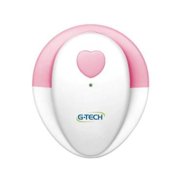 Imagem de Monitor Doppler Pré-Natal de Batimento Cardíaco G-Tech Rosa
