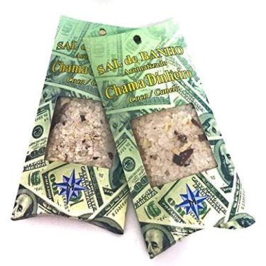 Imagem de Sal de Banho Chama Dinheiro 100Gr - Loja da Índia