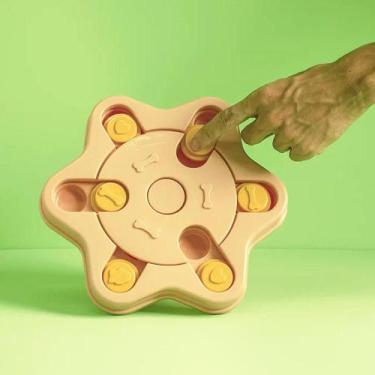 Imagem de Brinquedo para Cachorros Quebra-Cabeça, Dispensador Petiscos - Oikos