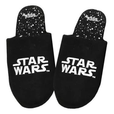 Imagem de Pantufa Star Wars Zonacriativa Chinelo Preto 10071724 GG - ZONA CRIATI
