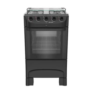 Imagem de Fogao 4bcs Mesa Inox Mfi4bb Mueller Preto Bivolt, Preto, Bivolt