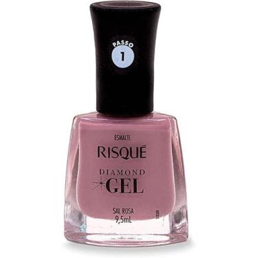 Imagem de Esmalte Risque Efeito Gel Sal Rosa