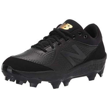 Imagem de New Balance Tênis de beisebol masculino Fresh Foam 3000 V5 Metal, Preto/preto, 5 Wide