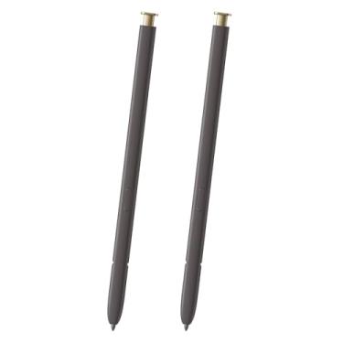 Imagem de Pacote com 2 canetas de reposição S24 Ultra S para Samsung Galaxy S24 Ultra Stylus, sem Bluetooth, sensor de pressão 4096, EJ-PS928BYEGUS (ouro amarelo)