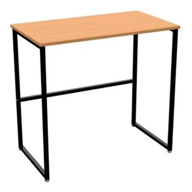 Imagem de Mesa para notebook madeira escrivaninha estação de trabalho