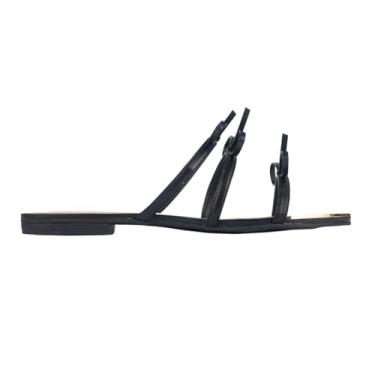 Imagem de Sandália Rasteira Luz da Lua Tiras