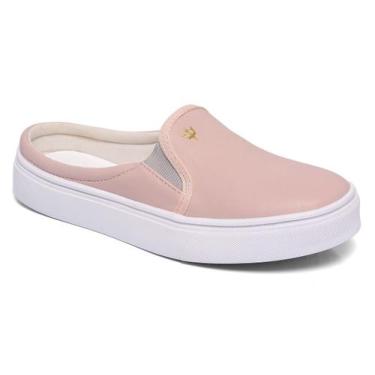 Imagem de Tênis Feminino Mule Slip On Calce Fácil - J.REI MULTMARCAS, Rosa, 38, 
