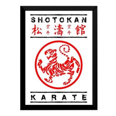 Imagem de Quadro Karate Shotokan Decoração Academia Dojo Arte Marcial - Fanarte