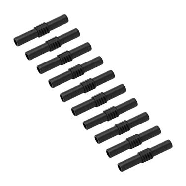 Imagem de 10pcs Couplador de Banana Isolada de 4 Mm, Conector de Plugue de Extensão Feminina a Fêmea Com Isolamento de PVC, Latão Banhado a Níquel, 30V-60V, 10A para Aparelhos Eletrônicos