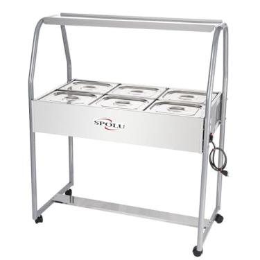 Imagem de Buffet Térmico Infantil Spolu 6 Cubas 220v Spl-506if
