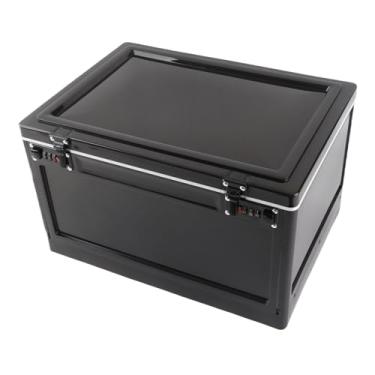 Imagem de Caixa de bloqueio de medicamentos Caixa de armazenamento de segurança de grande capacidade com fechadura de combinação Recipiente com fechadura seguro para escritório em casa