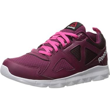 Imagem de Reebok Tênis feminino Dashhex Tr L Mt Cross-Trainer, Baga rebelde/rajada rosa/marrom místico/preto/branco, 6