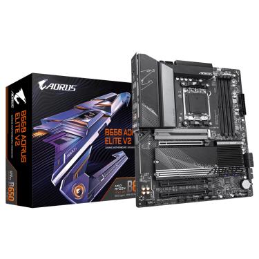 Imagem de Placa Mae Gigabyte AMD (AM5) DDR5 ATX - B650 Aorus Elite V2 1.0