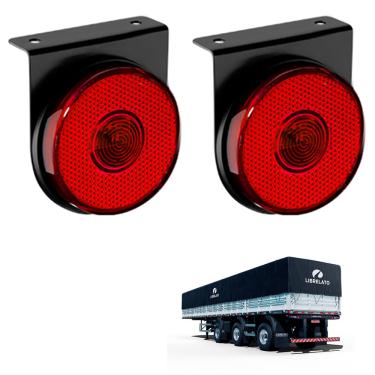 Imagem de 2 Lanternas 1 Maria Librelato LED Rubi 85mm Saída Fios